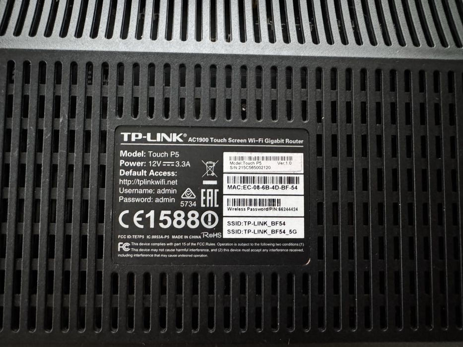 Router wifi Tp-Link Touch P5