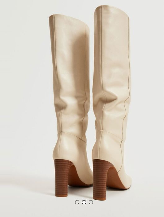 Cizme piele naturala Mango