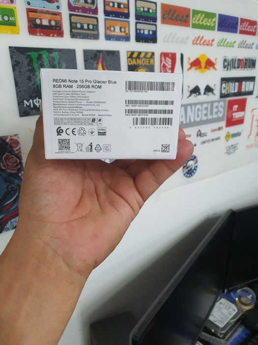 Yangi Redmi Note 15 Pro (8/256 GB, 6500 mAh) – Yangi, qutida!