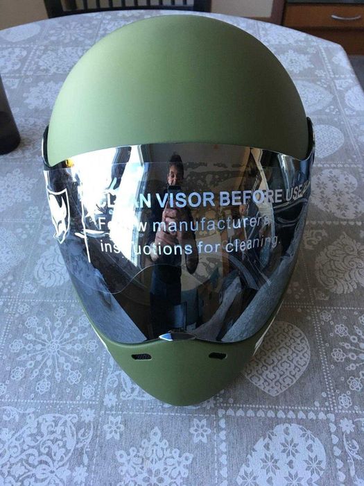 TSG Pass Pro Matt Olive Каска (Размер L)