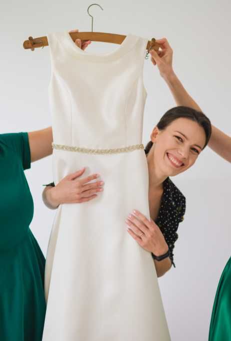 rochie mireasă A line tafta St. Patrick marimea S