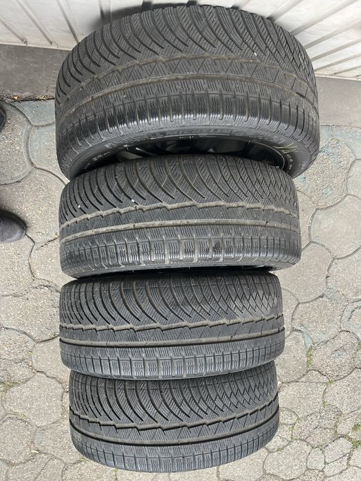 Jante aliaj 5x112mm, anvelope 245/45 R18 Audi A4 B8 B9, A6 C6 C7, A5, A7 A8, VW Seat Skoda Mercedes BMW