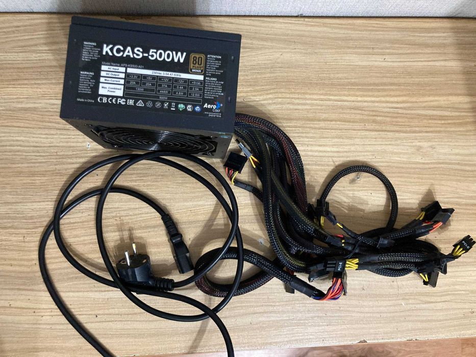 Продам блок питания AeroCool KCAS 500W