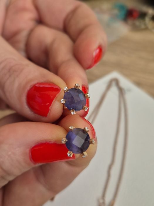 Set colier si cercei argint