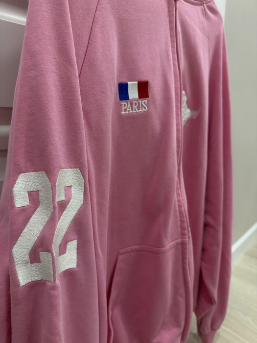 balenciaga 22 paris zip-hoodie