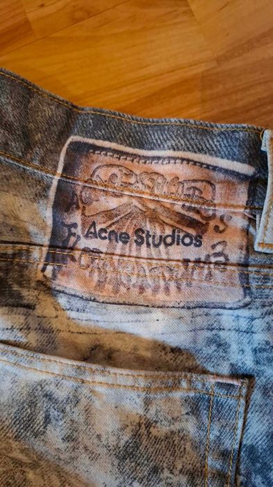 Acne Studios 1981 cold grey jeans