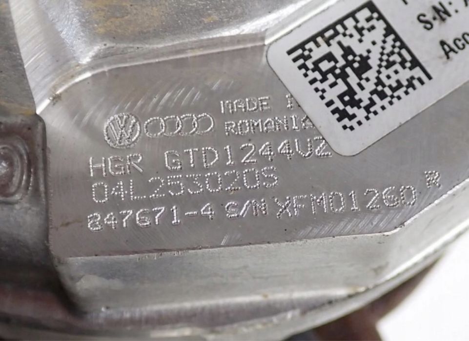 Turbo VW / Audi / Skoda / Seat 1.6 TDI, DDY / DGT : 04L253020S