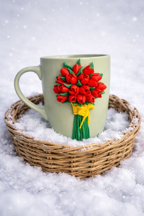 Cana decorata manual