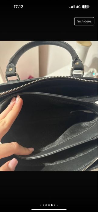 Geanta US Polo, nepurtata, cu bonul inclus in poze