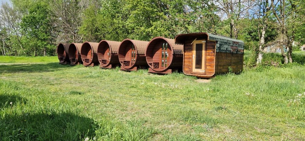 9 casute tip Butoi sauna/Ciubar pret bun 30k fix