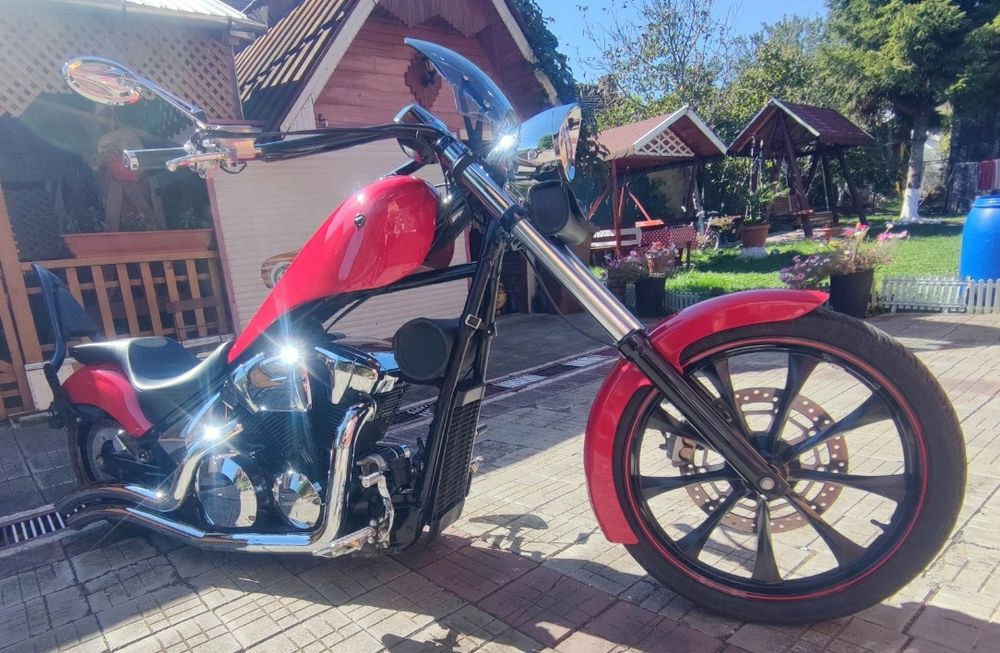 Honda Fury custom chopper VT1300 cruiser intruder vulcan Harley