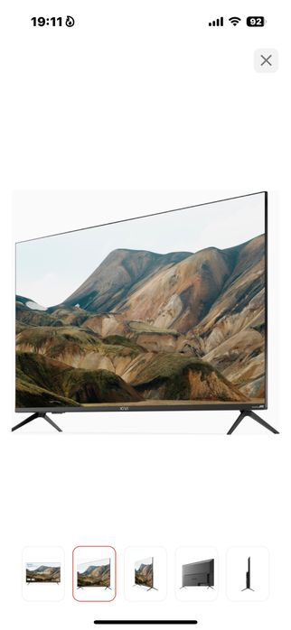 продается Телевизор kivi черный 109 см