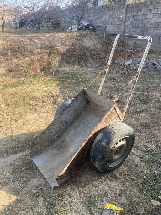 Тачка арба б/у для стройки