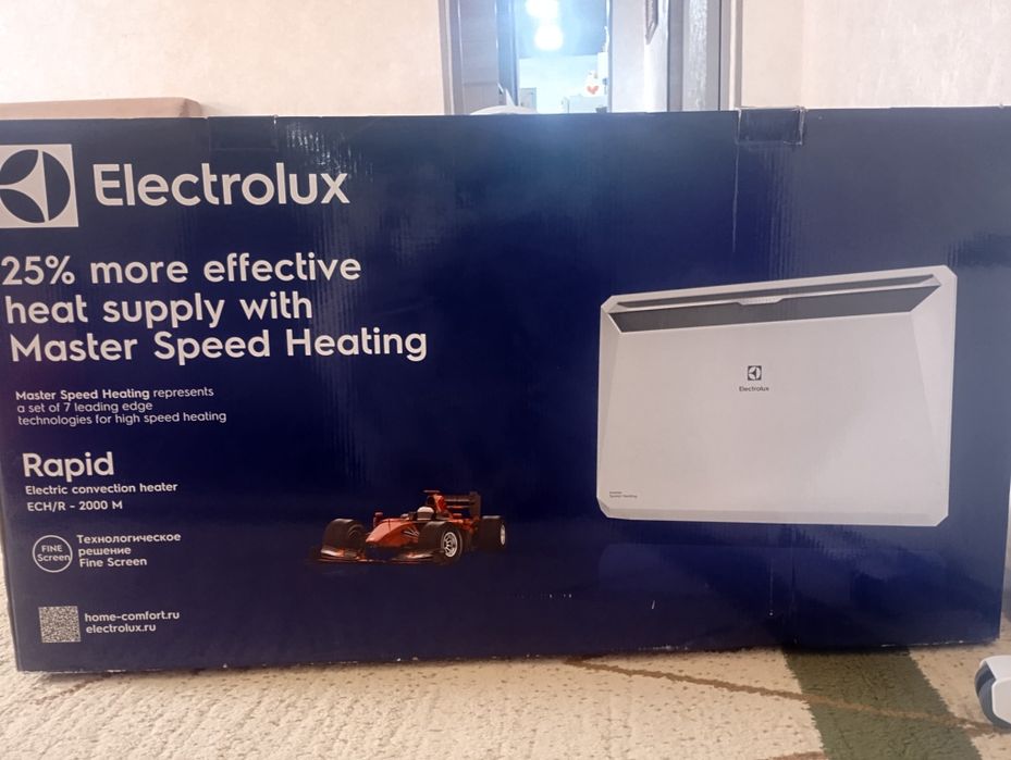 Продается обогреватель Электролюкс новый с документами