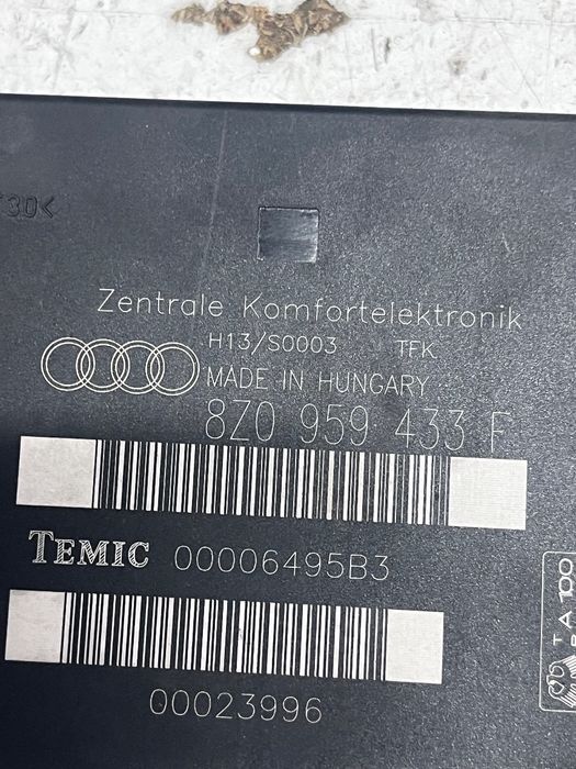 Modul De Confort Audi A2 8Z0 2000 - 2005 8Z0959433F