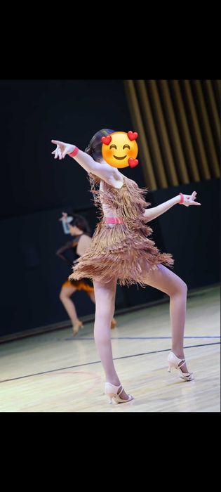 Платье латина юниоры-1