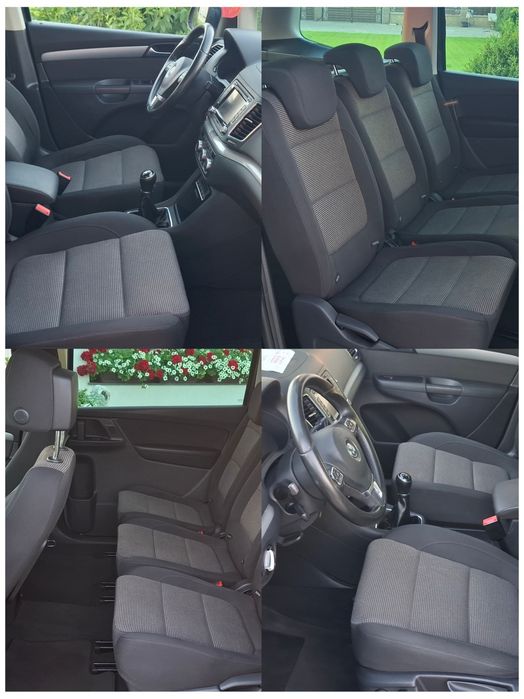 VW Sharan tdi 2.0-2015-5locuri Climatronic  Webasto comenzi camera Park Asisst numere zoll  Start Stop Cîrlig remorcare