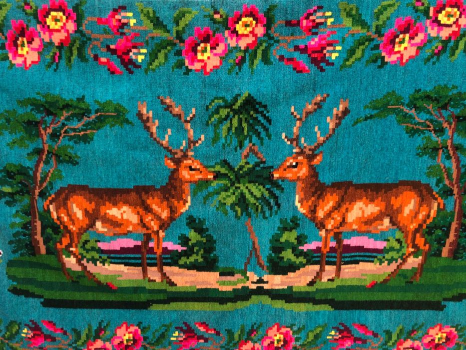 covor de perete țesut manual