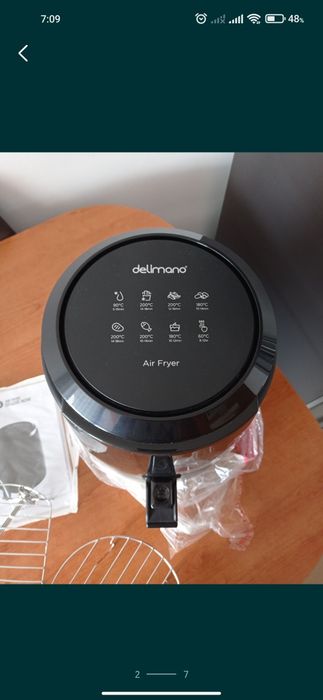 Friteuza cu aer cald Delimano Air Fryer Touch