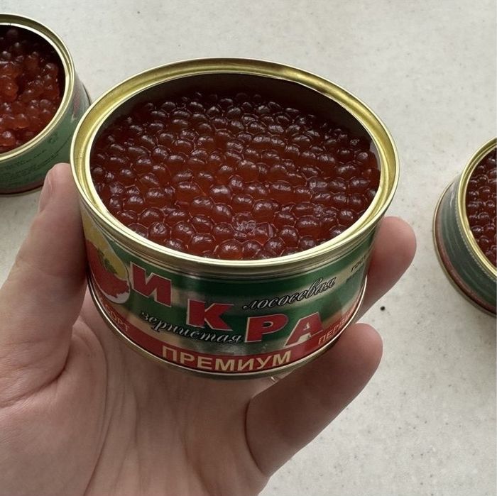 Икра красная-черная