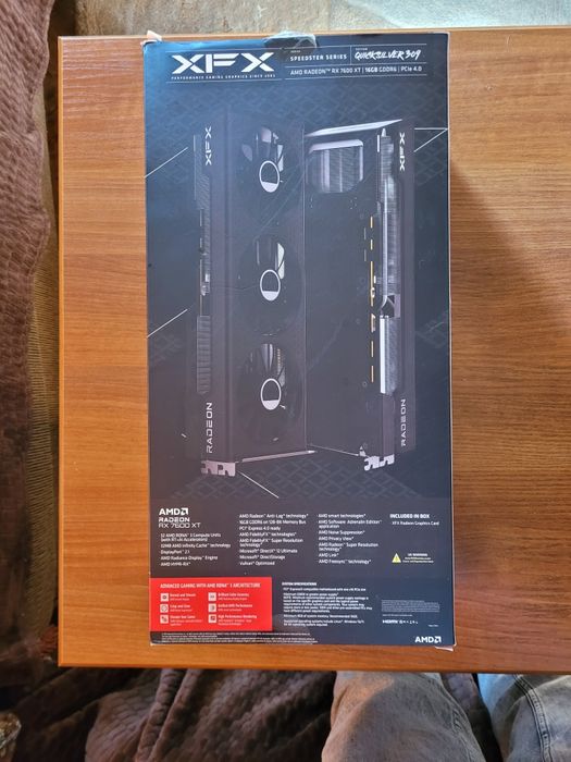 Placa video XFX Qick 309 RX7600XT 16GB