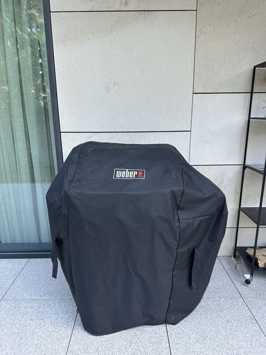 Gratar pe gaz Weber Spirit II E-310 (3 arzătoare) + Husă Weber