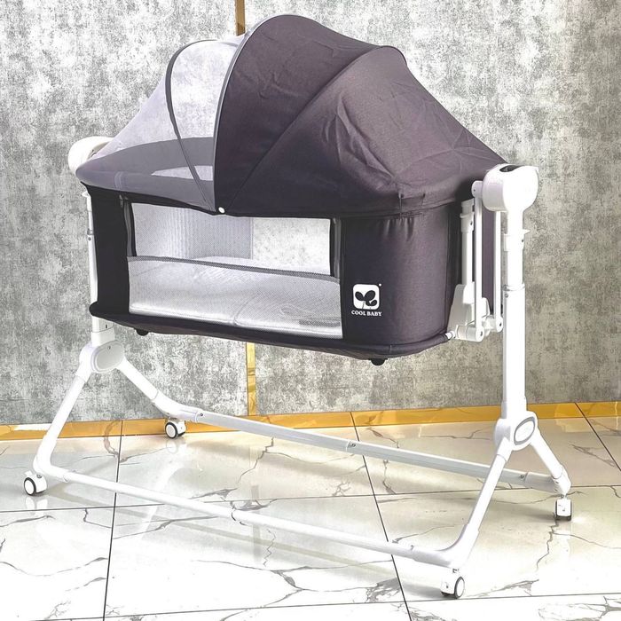 Кроват лулка сенсорный реагирует звук ребонка супер скидка