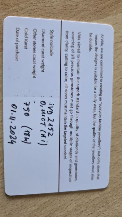 Inel aur alb 18K cu 35 diamante naturale