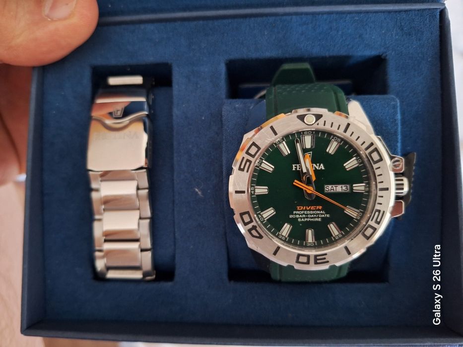 Festina Diver 20 Bar Неразличим от Нов