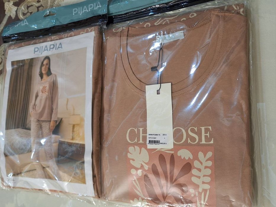 Туркия пижама 100% Хлопок(Пахта)