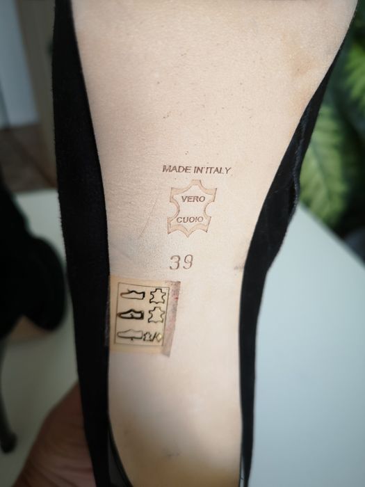 Боти естествен велур Vero Cuoio