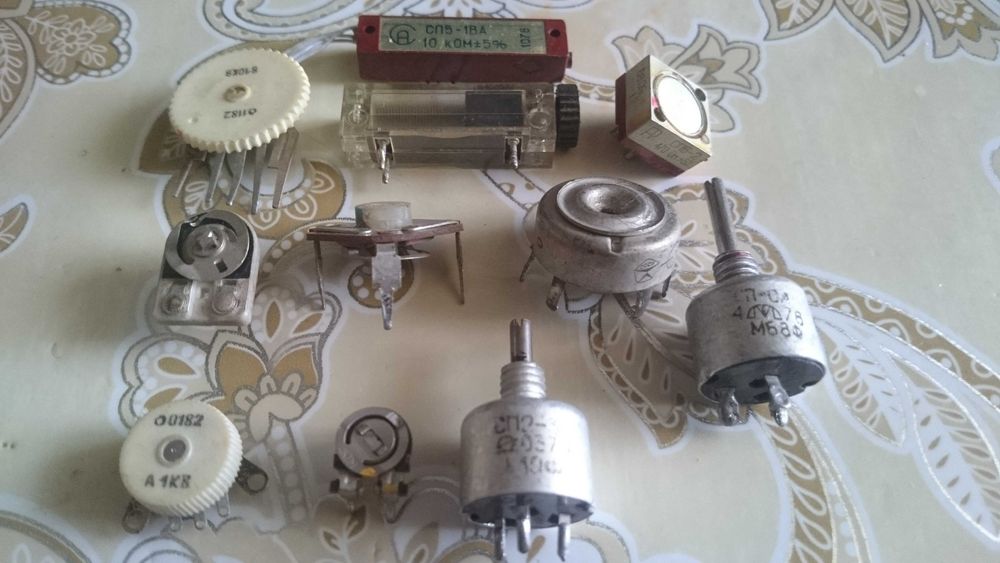 Переменные сопротивления для различных устройств