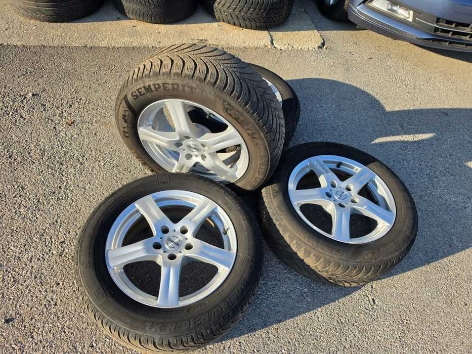 4бр гуми с алуминиеви джанти за Audi, VW, Seat, Skoda