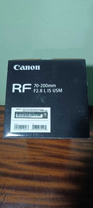 CANON RF 70-200mm новый привезен с Америки