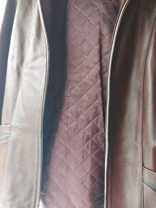 Jacheta/haina din piele pentru dama eleganta