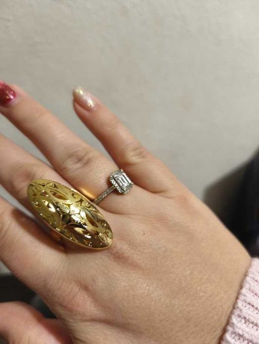 Позлатен пръстен