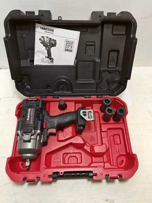 Нов Немски Гайковерт A3 Parkside Performance Ударен 1898 nM гайковер