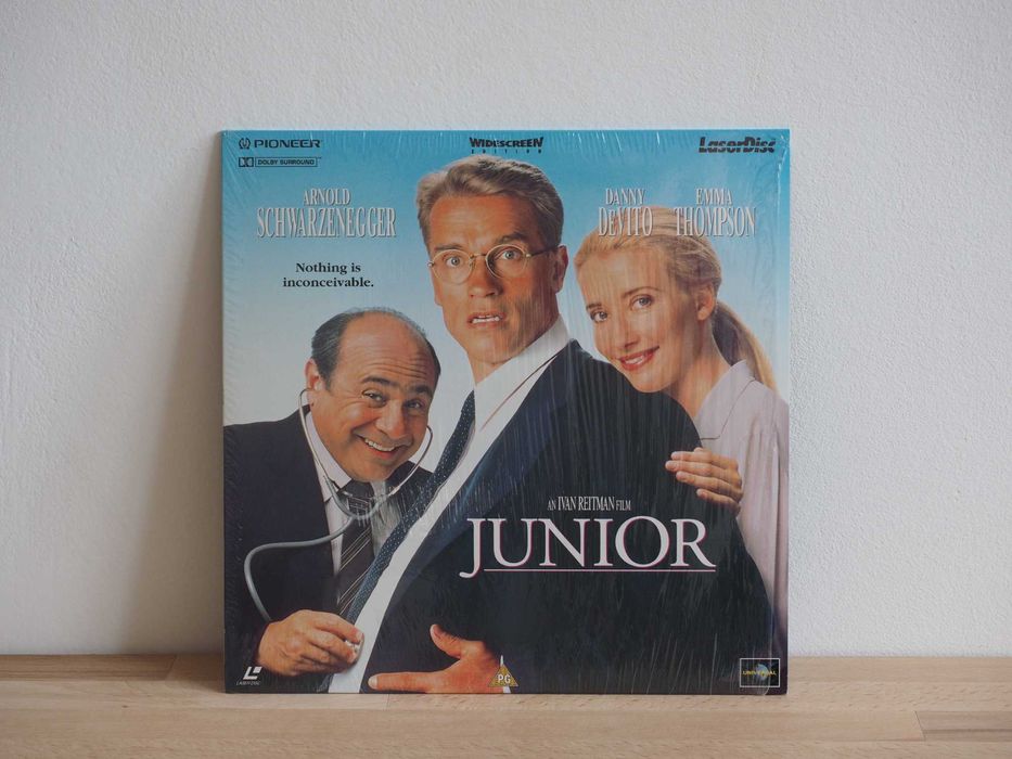 Filme pe Laser Disc: Batman, Junior, Indiana Jones - video disc retro