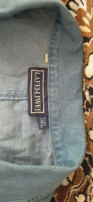 Куртка джинсовая,лёгкая. Размер 5XL.