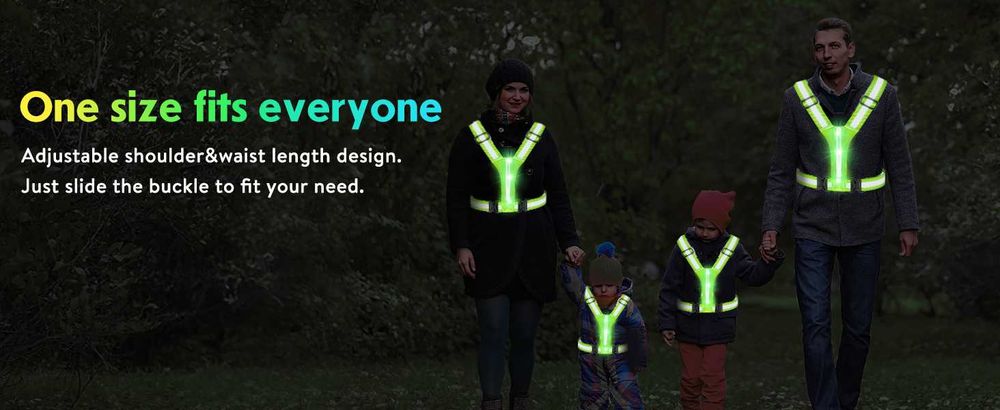 Cветодиодный светоотражающий жилет