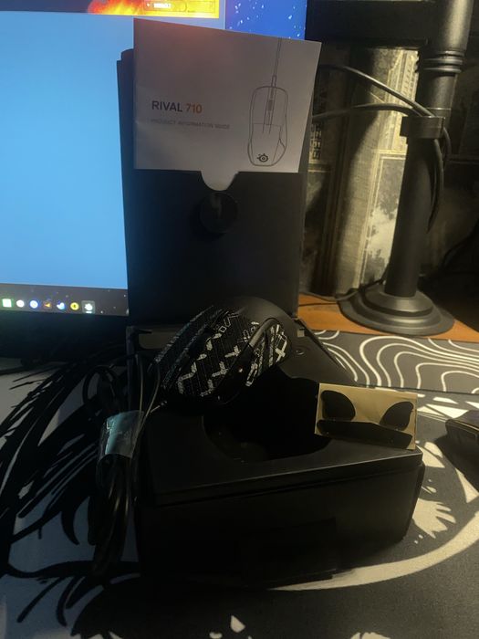 Мышка steelseries rival 710 в хорошем состояни