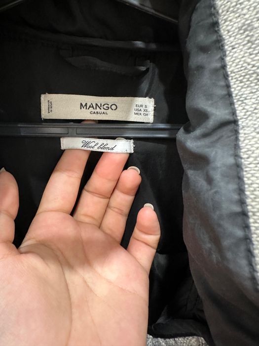 Куртка Mango серая размер S