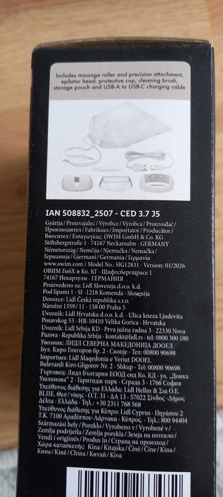 Epilator corp,Cien ,nou sigilat