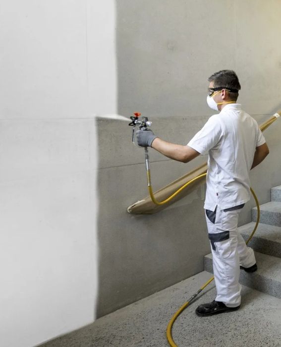 Покраска эмульсией