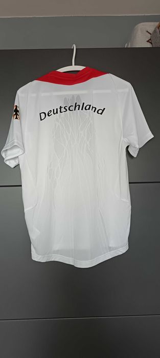 Adidas размер S тениска на Германия Deutchland отлично състояние бяла