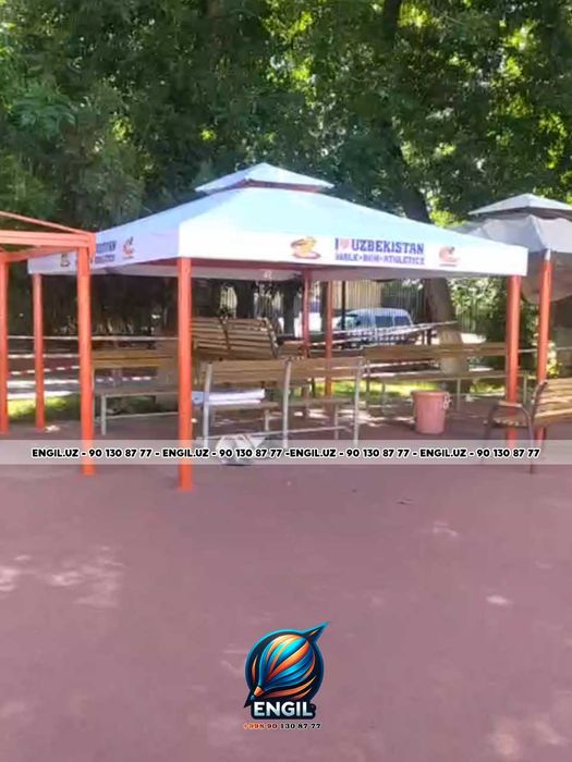 Шатер, палатка с логотипом