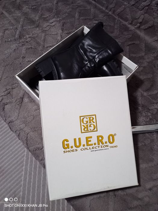 Сапоги зимние,кожаные