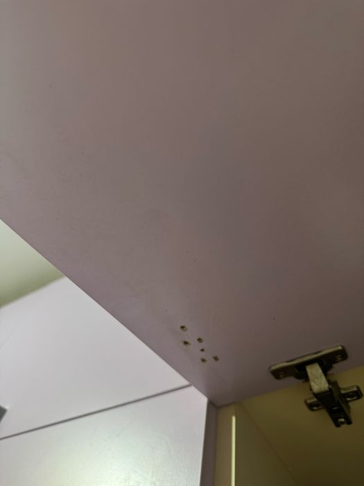 Mobila bucatarie la comanda, lila, stare buna