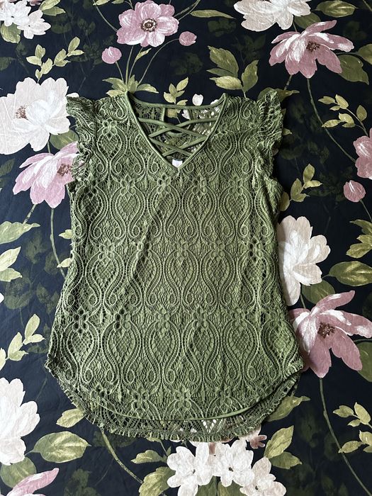 Bluza kaki potrivita pentru S