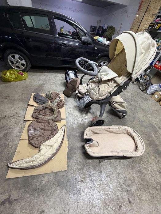 Căruț copii stokke 3 în 1